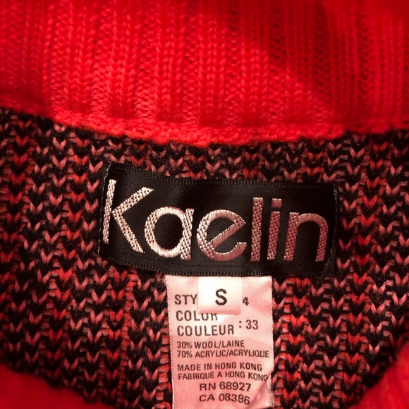 Kaelin Ski Sweater with matching hat Women’s size Small - Picture 5 of 7